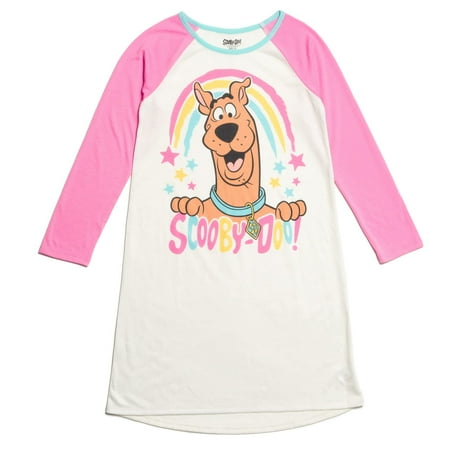 

Scooby-Doo Toddler Girls Nightgown Pajamas White 3T