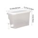thumbnail image 3 of Waters Dispenser With Tap Cold Waters Jug Clear Beverage Dispenser For Refrigerator Camping Daily Use, 3 of 6