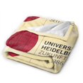thumbnail image 2 of Heidelberg University Ultra-Soft Micro Fleece Blanket Multi-Size Flannel Blanket, 2 of 7