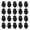 20PCs, variant on 10Pcs/20Pcs Car Door Bumper Rubber Shock Absorbing Cushion for IX35 Front Rear Door Buffer Pad Door Protections Guard