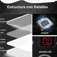thumbnail image 3 of Báscula  Bloosom Electrónica De Baño Bluetooth Inteligente Negro, 3 of 5