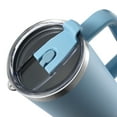thumbnail image 4 of Buckland Adventure Gear 40 oz Stainless Steel Vacuum Insulated Handle Tumbler, Light Blue, 4 of 8