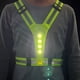 thumbnail image 4 of Tirantes de chaleco reflectantes LED Yuarrent Cinturón elástico ajustable Alta visibilidad Verde, 4 of 6