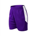 thumbnail image 5 of Alleson Athletic B05785754 Womens Single Ply Reversible Shorts, Royal & White - Medium, 5 of 7