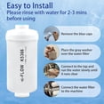 thumbnail image 4 of Fluoride Filter Replacement Compatible with Berkey PF-2 Gravity Fed System Carbonate Apatite White 4 pack, 4 of 4