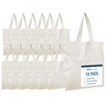 thumbnail image 1 of Bolsas de lona Simpli-Magic, 13 x 15 cm, 15 unidades, color natural, 1 of 6
