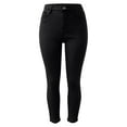 thumbnail image 4 of Jeans d'Hiver Taille Haute Doublés pour Femmes Extensible Chauds Ajustés Jeggings Confortables, 4 of 9
