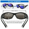 thumbnail image 7 of TINHAO Sunglasses Fit Over Glasses for Men Women, Wrap Around Sunglasses Polarized 100% UV Protection Driving, 7 of 7