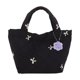 thumbnail image 1 of Bolso Mano Hinchado para Mujer Compras Femenino Gran Capacidad Con Lazo Color Contrastante, 1 of 8
