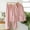 Pink, variant on Pajamas for Women V-neck Cardigan Flannel Pajamas Fall Winter Comfy Soft Flannel with Long Pants Sets Beige Size M