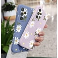 thumbnail image 3 of for Galaxy S20+ Plus Case Cute Daisy Pattern Full Camera Lens Protection Slim Shockproof TPU Bumper Liquid Silicone Protective Cover Phone Cases for Samsung Galaxy S20+ Plus 5G 6.7"-Black, 3 of 12