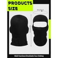 thumbnail image 5 of 6 Pcs Ski Mask Cover Balaclava Full Face Mask Summer Face Cover UV Protection Balaclava Men Women Outdoor Sports, 5 of 9