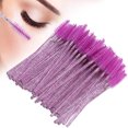 thumbnail image 4 of Disposable Non- Disposable Eyebrow Brush,  Disposable Eyelash Brush, For Makeup Practice Salon Home Purple, 4 of 8