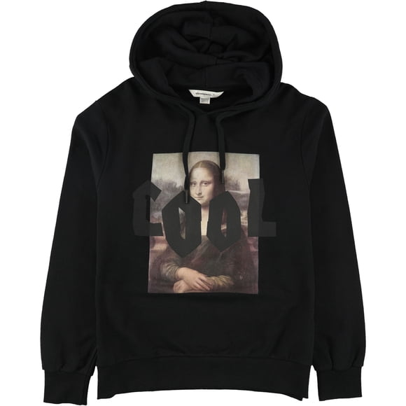 Elevenparis Hombre Cool Hoodie Sudadera negra S