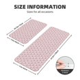 thumbnail image 2 of Logiee Cute Rabbit Print Kitchen Mats for Floor Sets of 2,Waterproof Kitchen Rugs,Non Slip Comfort Standing Mat Rug for Home,Runner,Sink,Office,Laundry, 2 of 6