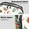 thumbnail image 4 of Christmas Oxford Cloth Waterproof Storage Pouch for Electronic Devices - 5.9x9.44x3.14 in - Ideal for Cord Organization, Cord Box, Travel Cord Case Small, 4 of 6