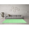 thumbnail image 3 of Ahgly Company Indoor Rectangle Abstract Emerald Green Contemporary Area Rugs, 5' x 8', 3 of 4