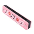 thumbnail image 4 of Esquirla Instrument de Musique Jouet Orgue à Bouche Dessin Animé pour Activité Familiale Débutant Rose, 4 of 8