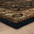 thumbnail image 2 of Mohawk Home Celine Low pile Durable Latex Backed Stain/Fade Resistant Recycled Polyester Area Rug, Midnight, 2' x 7', 2 of 6