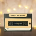 thumbnail image 4 of Recording Voice Card Tape 30-Seconds DIY Recordable Voice Cassette Tape for Wedding Birthday Invitation Cards Black, 4 of 5