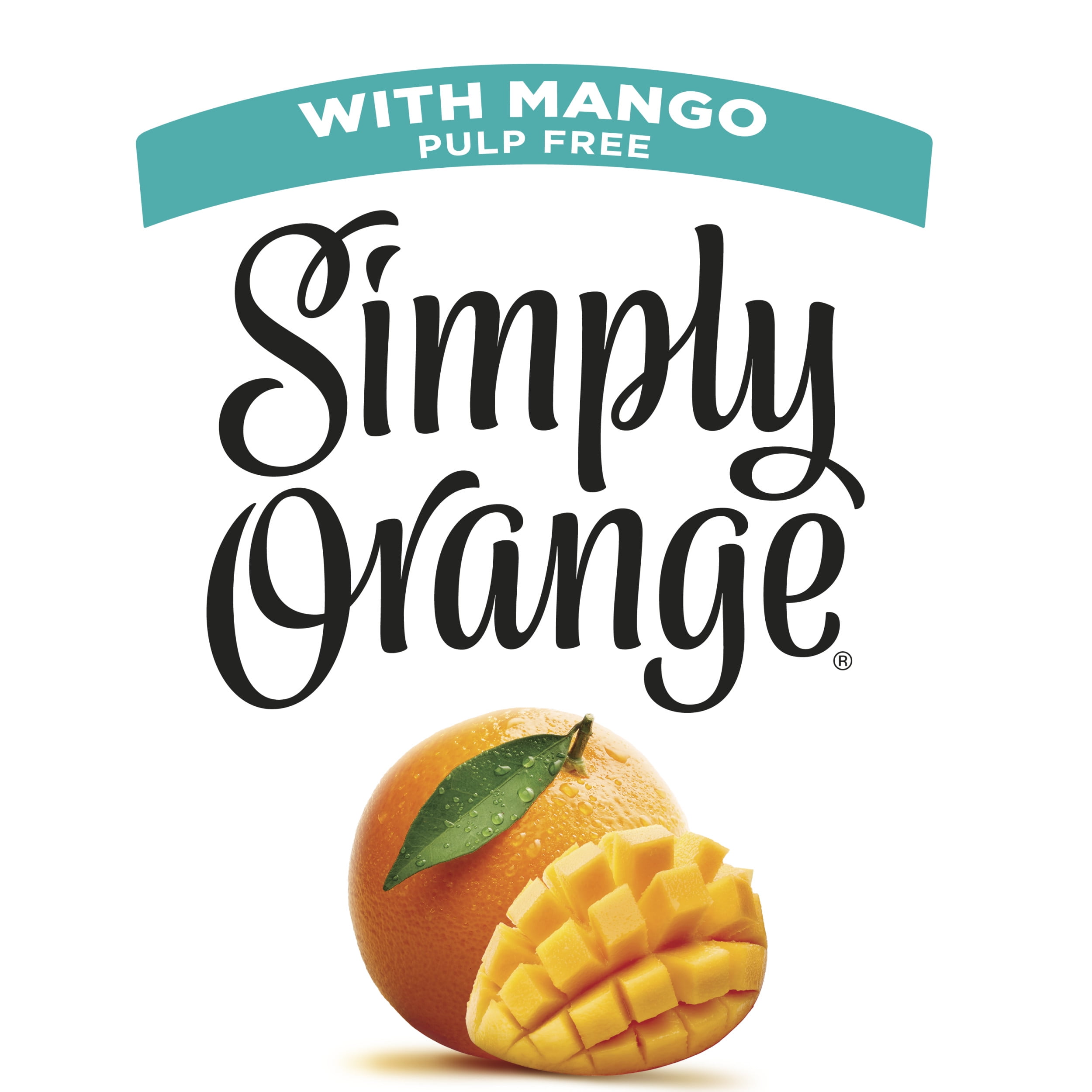Simply Orange Juice with Mango, 11.5 fl oz