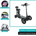 thumbnail image 4 of Comfygo MS-3000 Electric Scooter for Adults, Foldable Scooters for Seniors,4 Wheeler Drive Mobility Scooter with Chair,Scooter Eléctrico para Adultos, 4 of 6
