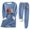 Blue, variant on Vest Sets Women 2 Piece Outfits Dressy Wide Leg Pants Nine Suit for Women Lightweight Pant Suit Wedding Pants for Petite Bathing Cover Ups Autumn And Winter Comfortable Printed And Thick Slim Blue M