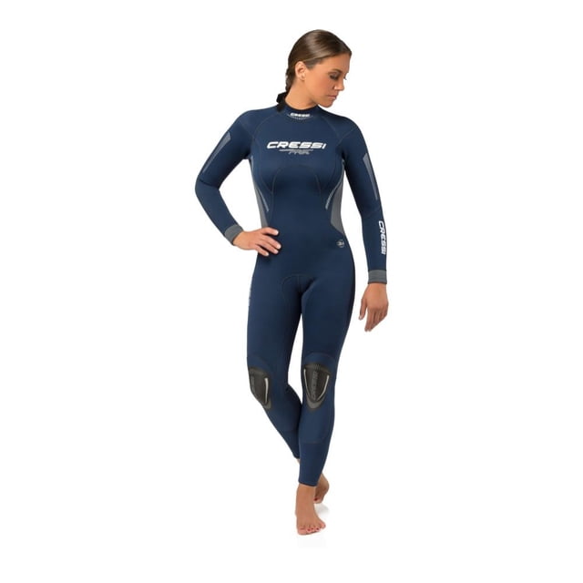 Traje completo para Dama Cressi Fast Neopreno de 3mm Talla L Azul