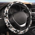 thumbnail image 5 of Xecao dogs pets collage Pattern Stretch Elastic Steering Wheel Cover, Fits All Vehicles, 15-Inch Diameter, 5 of 6