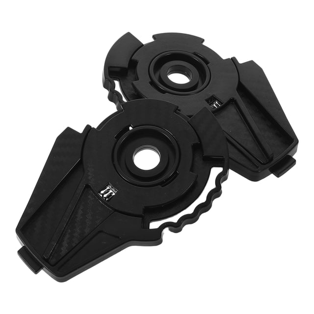 BESTYASH 1Jgo Mecanismo Base Para Visor De Casco Motocicleta Negro Para Mejor Confort En