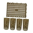 thumbnail image 3 of DYNWAVECA 5Pcs Tree Trunk Guard Protectors Expandable Plant Cover Outdoor Protection Wrap Protective Fence for Garden Porch Lawn Winter Brown, 3 of 10