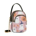 thumbnail image 7 of FORMRS Crossbody Bag for Women Quilted Travel Shoulder Cell Phone Purse with Chain Strap Handbag, Cartoon Halloween Ghosts, 7 of 7