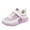 Purple, variant on ASFGIMUJ Baby Girl Shoes Size 3.5 Years-4 Years Fashion All Seasons Sports Flat Sole Thick Sole Non Light Lace Up Hook Loop Solid Color Comfortable Casual Girls Sneakers