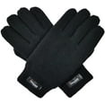 thumbnail image 1 of Bruceriver Men Pure Wool Knit Gloves with Lining and Elastic Rib Cuff, 1 of 5
