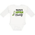 thumbnail image 3 of Inktastic Papa's Little Caddy with Golf Club and Ball Boys or Girls Long Sleeve Baby Bodysuit, 3 of 5