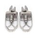 thumbnail image 1 of 2pcs Motorcycle Footrests Footpegs Pedals Stainless Steel Replacement for SUZUKI DL250/VSTROM 250 20172021, 1 of 5