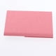 thumbnail image 3 of Estuche Del Monedero Titulares de La Tarjeta de Crédito de La Identificación Del Acero Inoxidable de La Cartera Del Negocio Rosado Salvador Titular de la tarjeta del nombre comercial, 3 of 7
