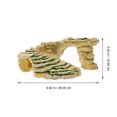 thumbnail image 2 of Basking Platform for Turtle Resin Tortoise Habitat Reptile Hiding Cave Resin Basking Platform, 2 of 8