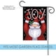 thumbnail image 3 of Santa Joy 12.5 x 18 pulgadas decorativa, (12.5" x 18"), bandera de jardín de doble cara, 3 of 5