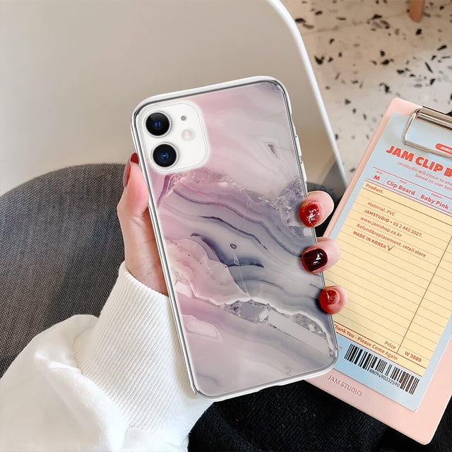 Funda de teléfono con diseño de mármol a la moda para iPhone 13 12 11 14 Pro Max 7 8 6 6S Plus X XR XS Max 12 Mini 5 5S SE, bonita funda de TPU suave Tan Jianjun unisex