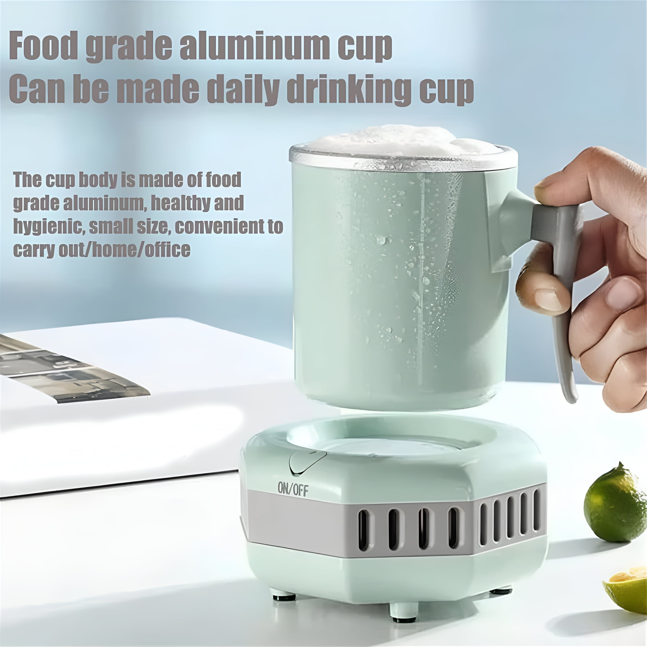 HIBIBUD 2026 New Quick Cooling Cup,Rapid Drink Water Cooler,Portable Small Coolers,Summer Beverage Cooler,Travel Beverage Chiller Can Cooler,Mini Fridge Kettle Electric Drink Chiller