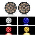 thumbnail image 6 of 1Pcs 3 inch Round 14 Led Tail Light Car Truck Stop Brake Flash, 6 of 7
