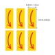 thumbnail image 2 of OULII 40Ud Pegatinas Señalizadoras Amarillas Con Flechas Adhesivas Resistentes Para Direcciones En Hogar Y Industria, 2 of 8