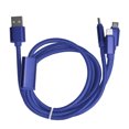 thumbnail image 3 of Cable de carga multi, 3 en 1 claridad notable del cable de carga rápido de nylon del cable USB del cargador, 3 of 9