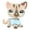 light gray, variant on Minilps Pet Shop Toys,Shorthair Cat #410 with Cute DIY Accessories,with Bobble-head,Collectible Little Animal Figurine Toys