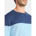 thumbnail image 4 of George Men's and Big Men's Colorblock Crewneck Sweater, Midweight, Sizes S-3XL, 4 of 5