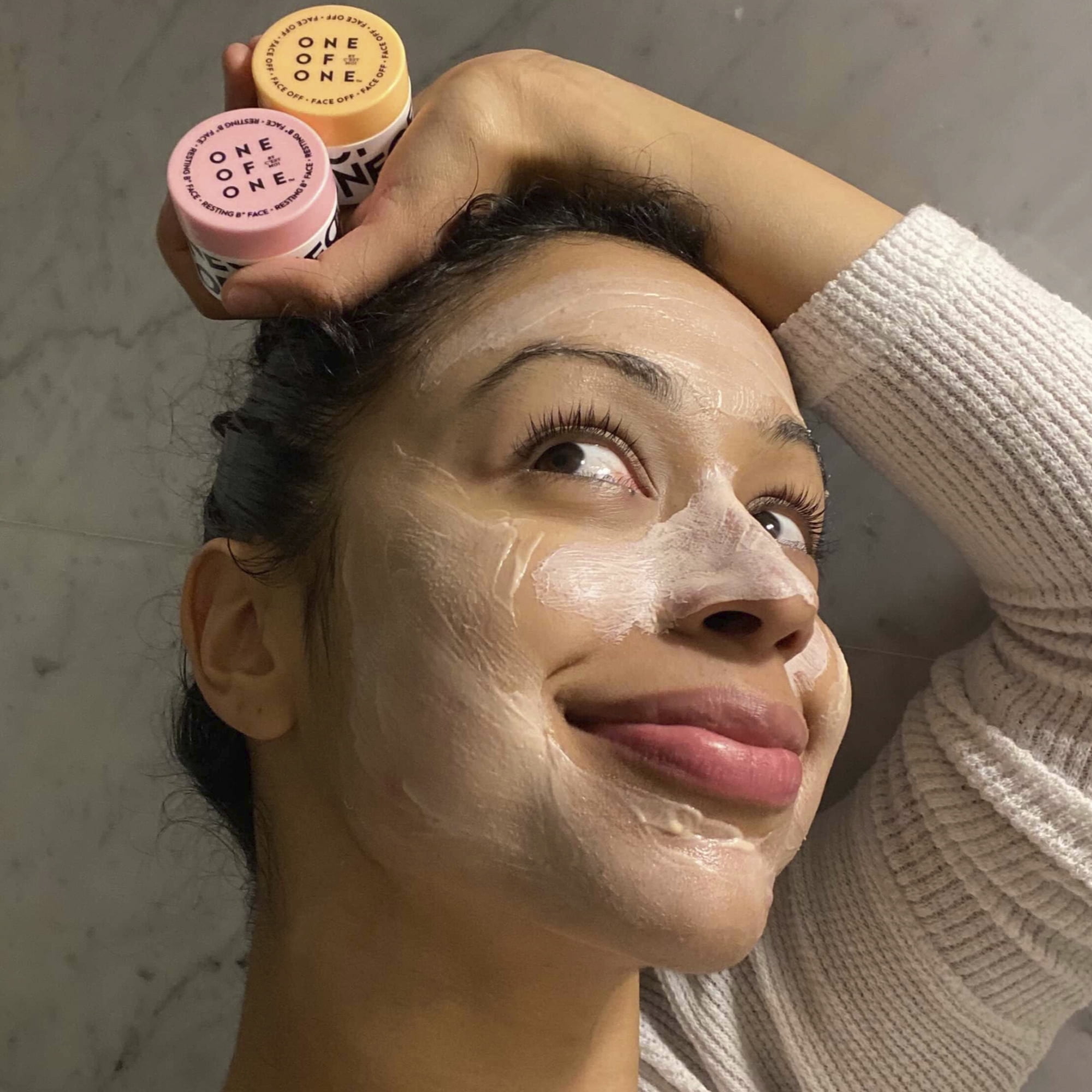 One of One by C'est Moi Face Off Exfoliating Clay Mask with Lactic