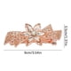 thumbnail image 3 of Fiudx Horquilla con Diamantes de Imitación, Elegante Pinza Floral de Cristal, Cómoda Coleta con Resorte, Construcción de Metal Resistente, Ideal para Uso Diario En Fiestas y Ceremonias, Accesorio de, 3 of 6