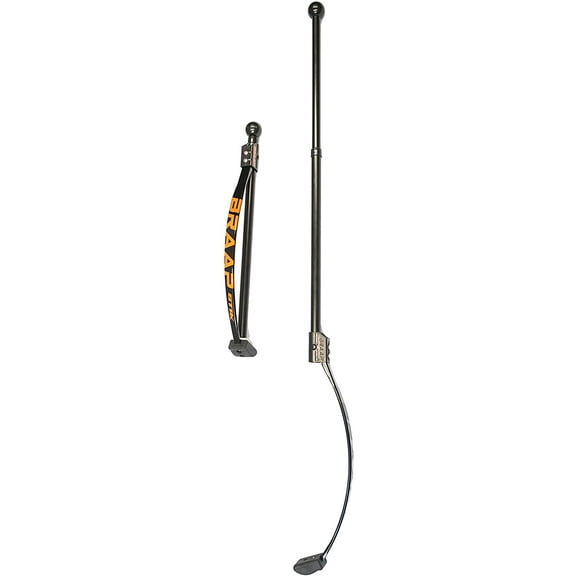 Braapstik Performance Land Paddle - Orange With Heavy Spring