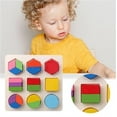 Montessori Toys For 1 2 3 Years Old Toddlers Wooden Shape Sorter Toys Gifts For Baby Boys Girls